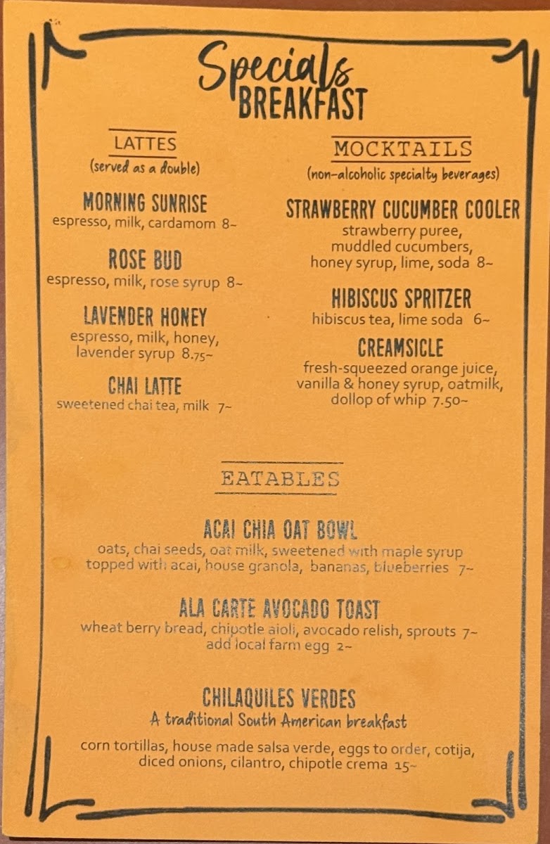 George's Corner Restaurant Menu - Image 2